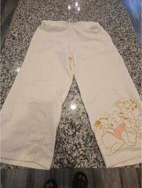 Disney Winnie The Pooh Jogger Sweatpants Women's Size XL